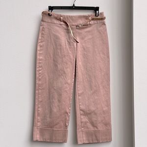 Bebe wide leg Capri pants